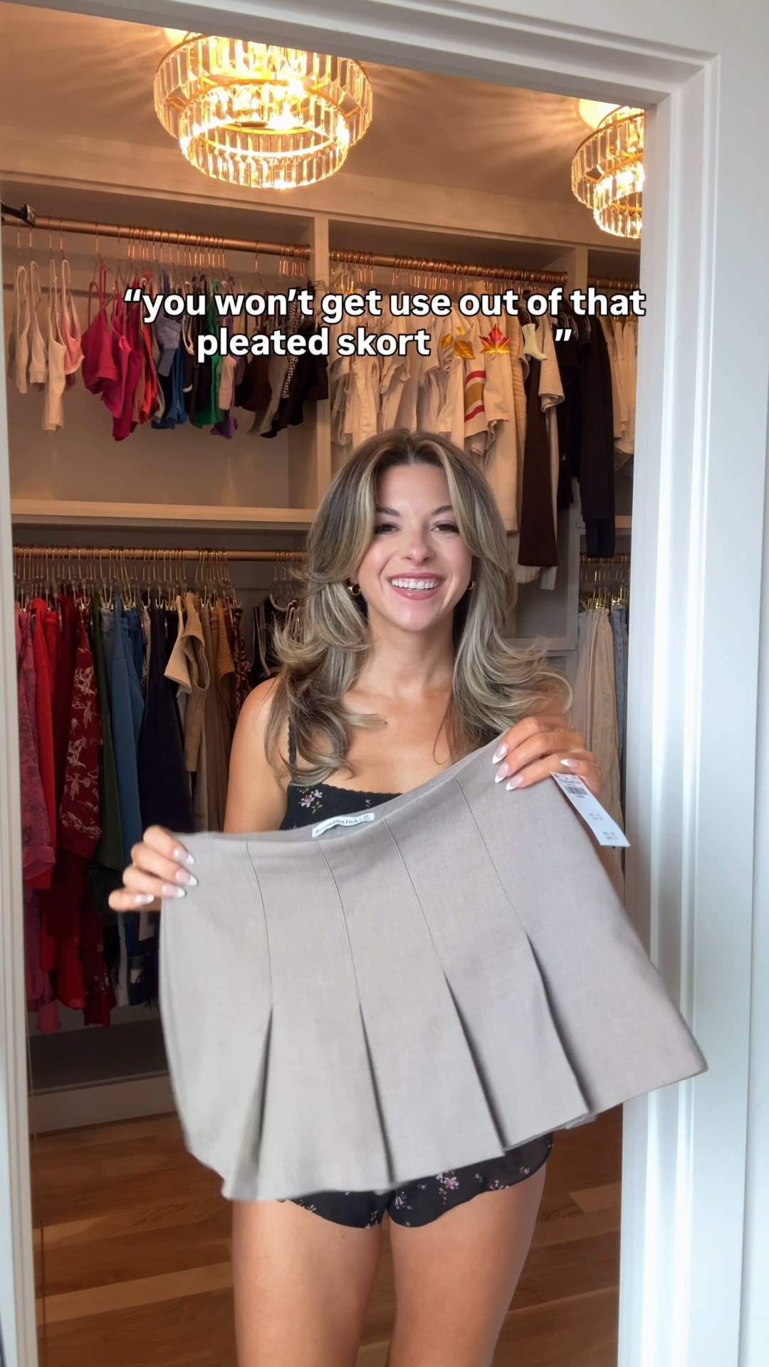 abercrombie fall transitional pleated skort styled 8 ways for every event 🍂

I’m 5’4” and wearing my usual smalls in most
sized down in skort: xs 
sized up in brown sweater: medium

skort outfits, athletic skorts, casual skort outfits, summer skort outfits, amazon skorts, everyday skort outfits
fall outfits, fall dresses, autumn outfits, sweater dresses, midi dresses, long sleeve dresses, casual outfits, thanksgiving outfits, family photo outfits, date night outfits, work outfits, fall fashion, autumn fashion, cozy outfits, transitional outfits, neutral outfits, everyday outfits, weekend outfits, women’s fashion, affordable dresses

#LTKgrwm #LTKootd #LTKSeasonal