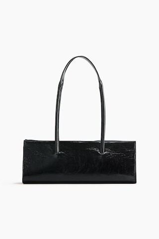 H & M - Leather shoulder bag - Black | H&M (UK, MY, IN, SG, PH, TW, HK)