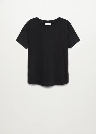 Organic cotton essential t-shirt | MANGO (US)