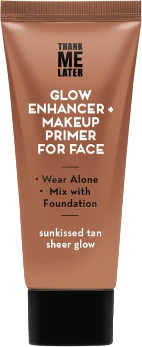 Elizabeth Mott Thank Me Later Glow Enhancer - Hydrating Face Primer & Highlighter for Radiant Ski... | Amazon (US)