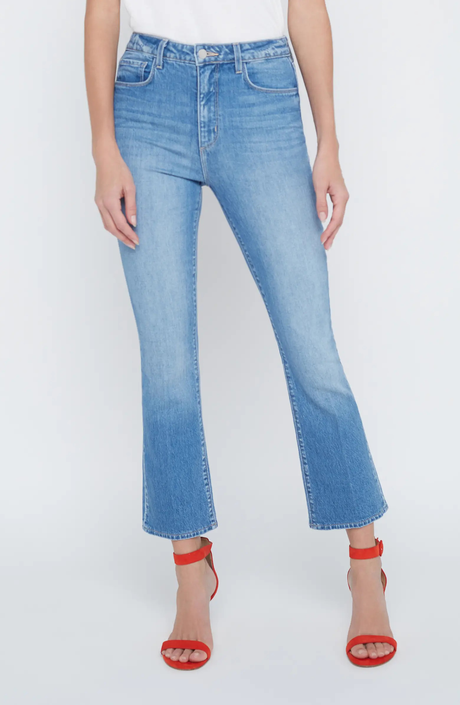 Mira Crop Micro Bootcut Jeans | Nordstrom Rack