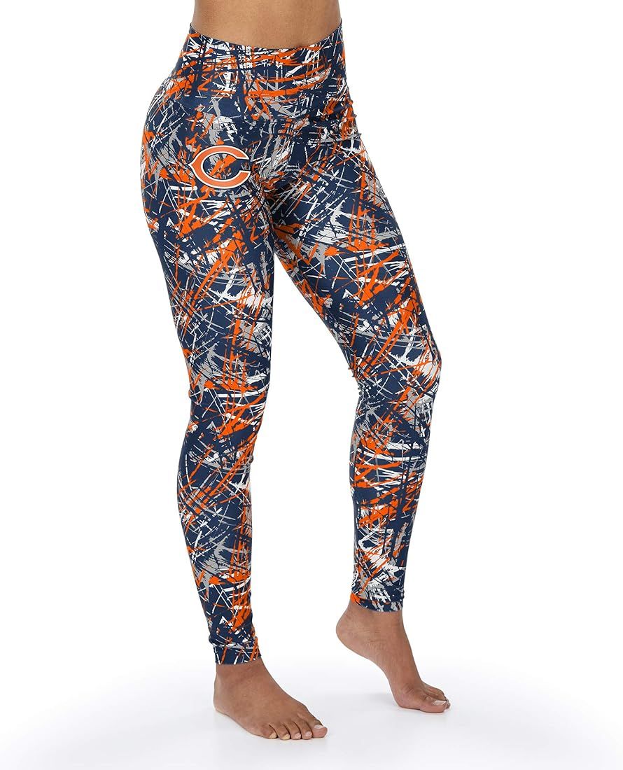 Zubaz Officially Licensed NFL Women's Firework Legging, Team Color | Amazon (US)