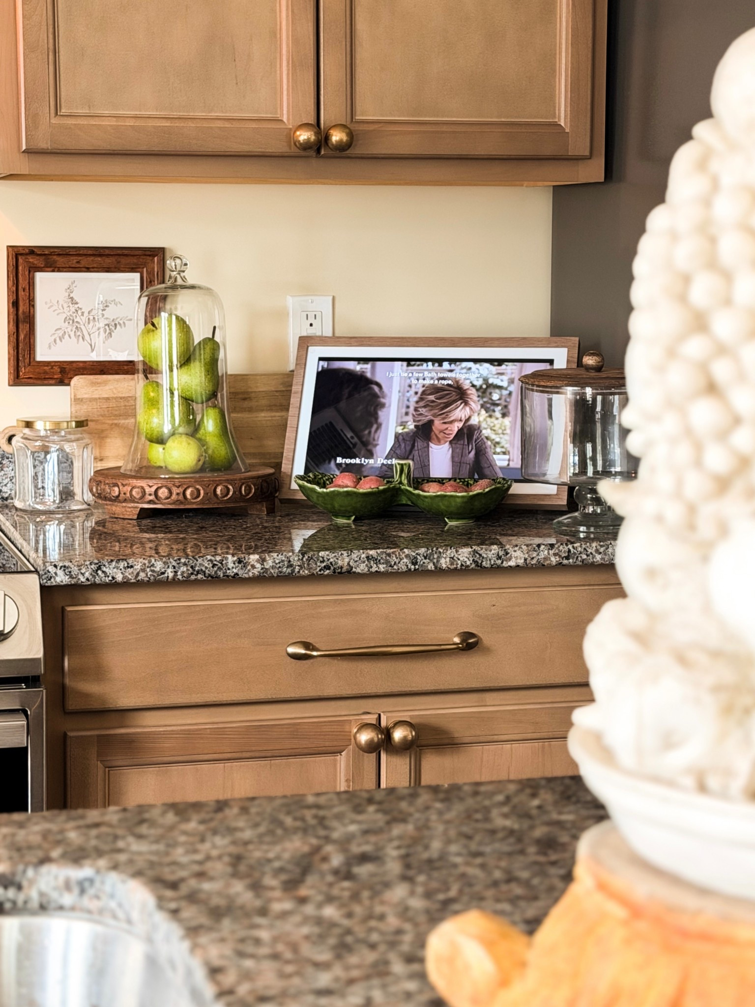 Echo Show for the win always in the kitchen. Making homemade pizza dough & watching one of my all time faves... Grace & Frankie! 

#LTKmomlife #LTKHome