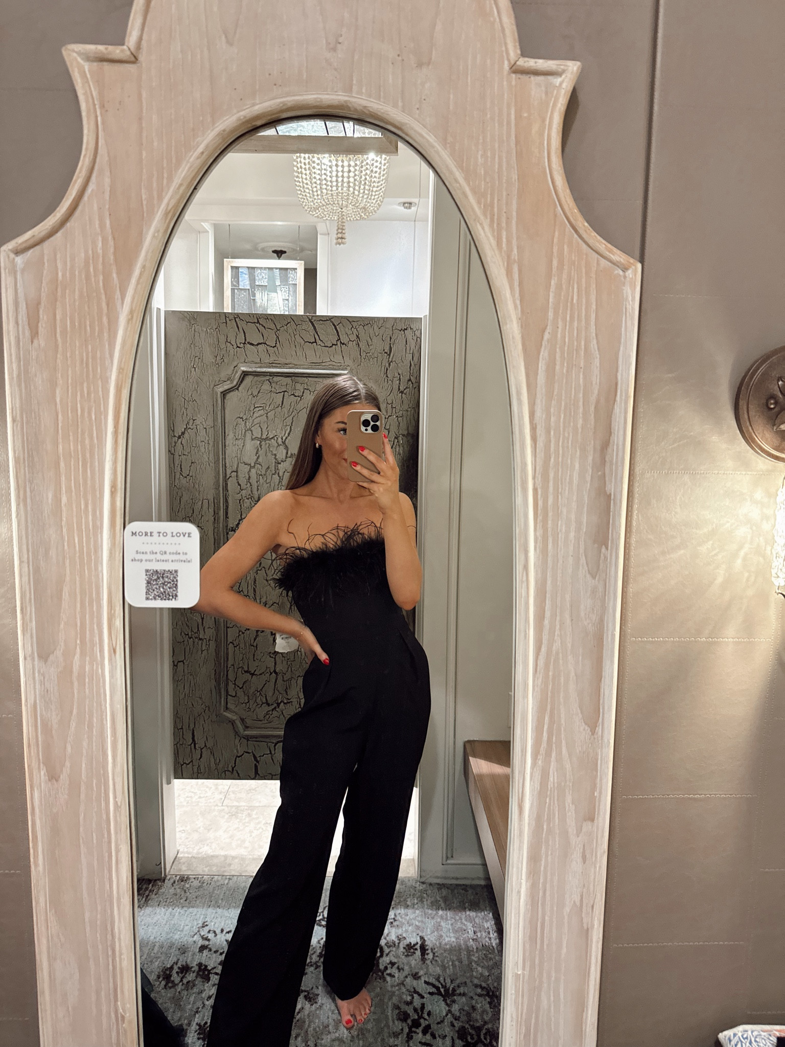 Holiday outfit idea
Holiday party outfit
Christmas party outfit
Christmas outfit
Holiday card outfit
Christmas card outfit
NYE outfit
NYE dress 
Holiday jumpsuit 
Black jumpsuit 

#LTKparties #LTKHoliday #LTKSeasonal