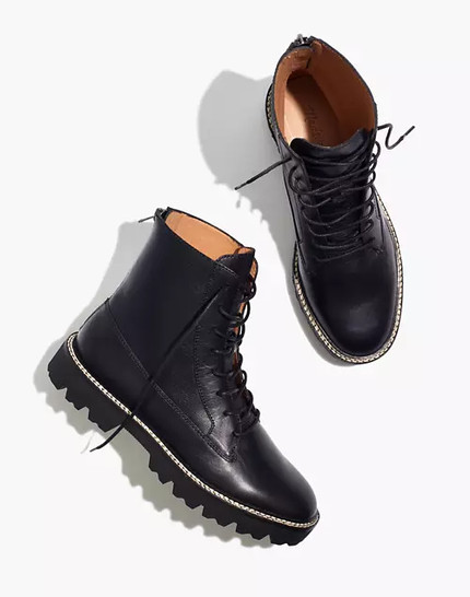 Click for more info about The Citywalk Lugsole Lace-Up Boot in Leather