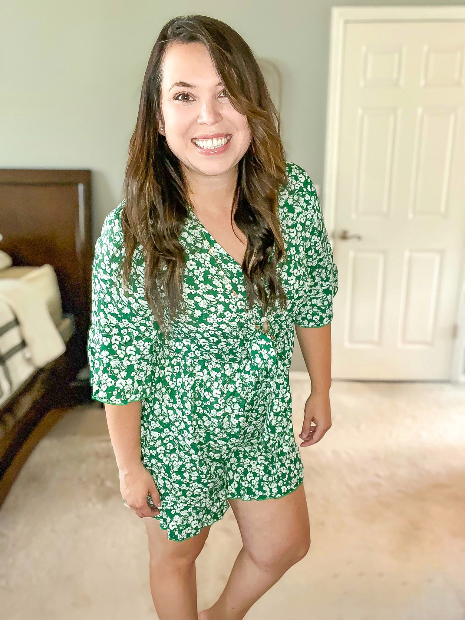 Romper, midsize, wearing a large, mom style 

#LTKmidsize #LTKcurves #LTKstyletip
