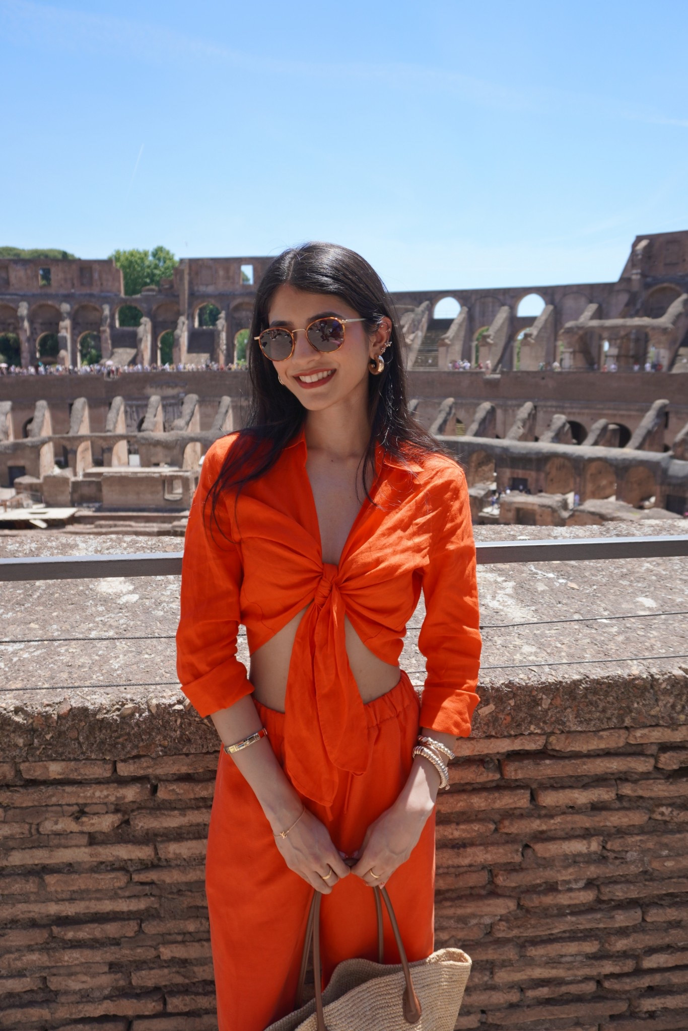 A pop of color ♥️

Summer, Aritzia, outfit, ootd, Rome, Europe, linen outfit 

#LTKPetite #LTKStyleTip #LTKSummerEdit