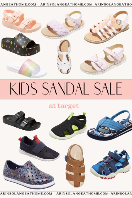 30% off kids sandals with the target circle sale! 

#LTKunder50 #LTKsalealert #LTKSeasonal