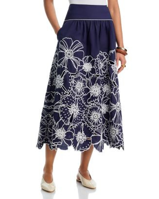 FARM Rio Floral Midi Skirt | Bloomingdale's FARM Rio | Bloomingdale's (AU)