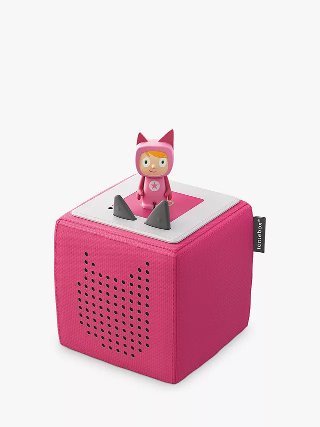 tonies Toniebox Starter Set, Pink | John Lewis (UK)