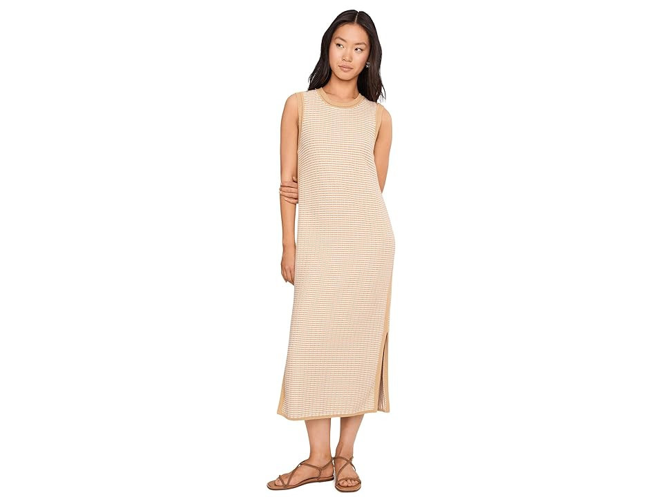 Varley Aoife Knit Dress Women's Dress New Wheat : XL, Cotton | Zappos