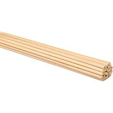 Dowel Rods Wood Sticks Wooden Dowel Rods - 3/8 x 48 Inch Unfinished Hardwood Sticks - for Crafts ... | Amazon (US)
