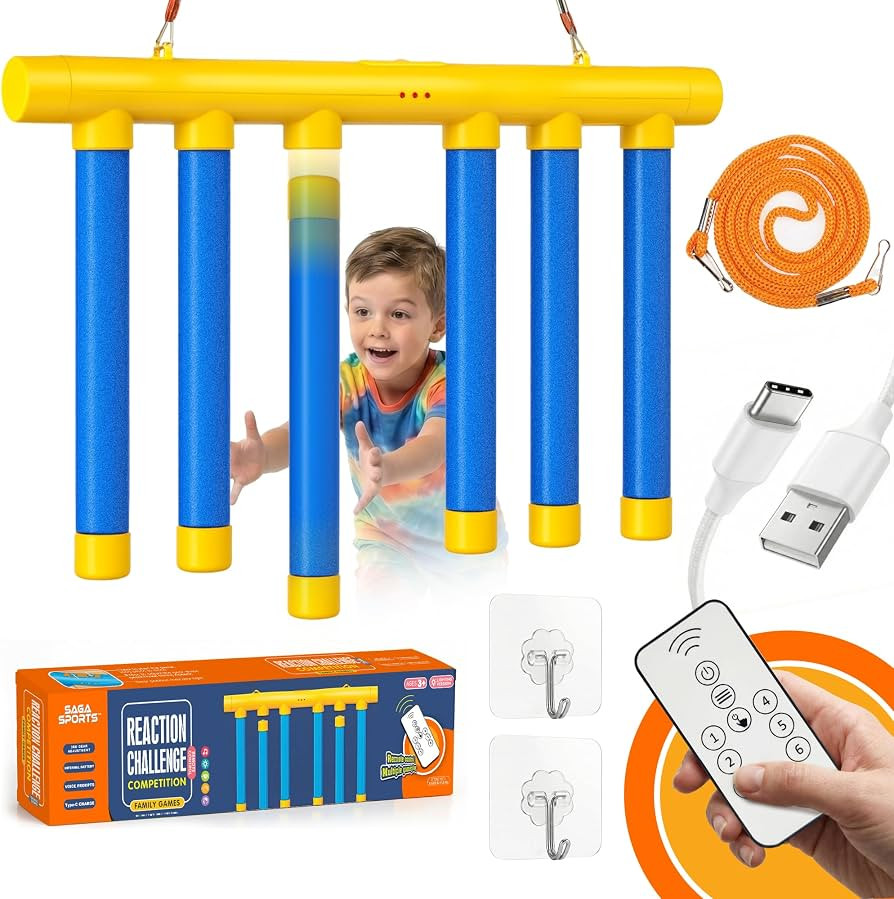 Reflex Drop Stick Game, Catch Falling Reflex Sticks | Amazon (US)