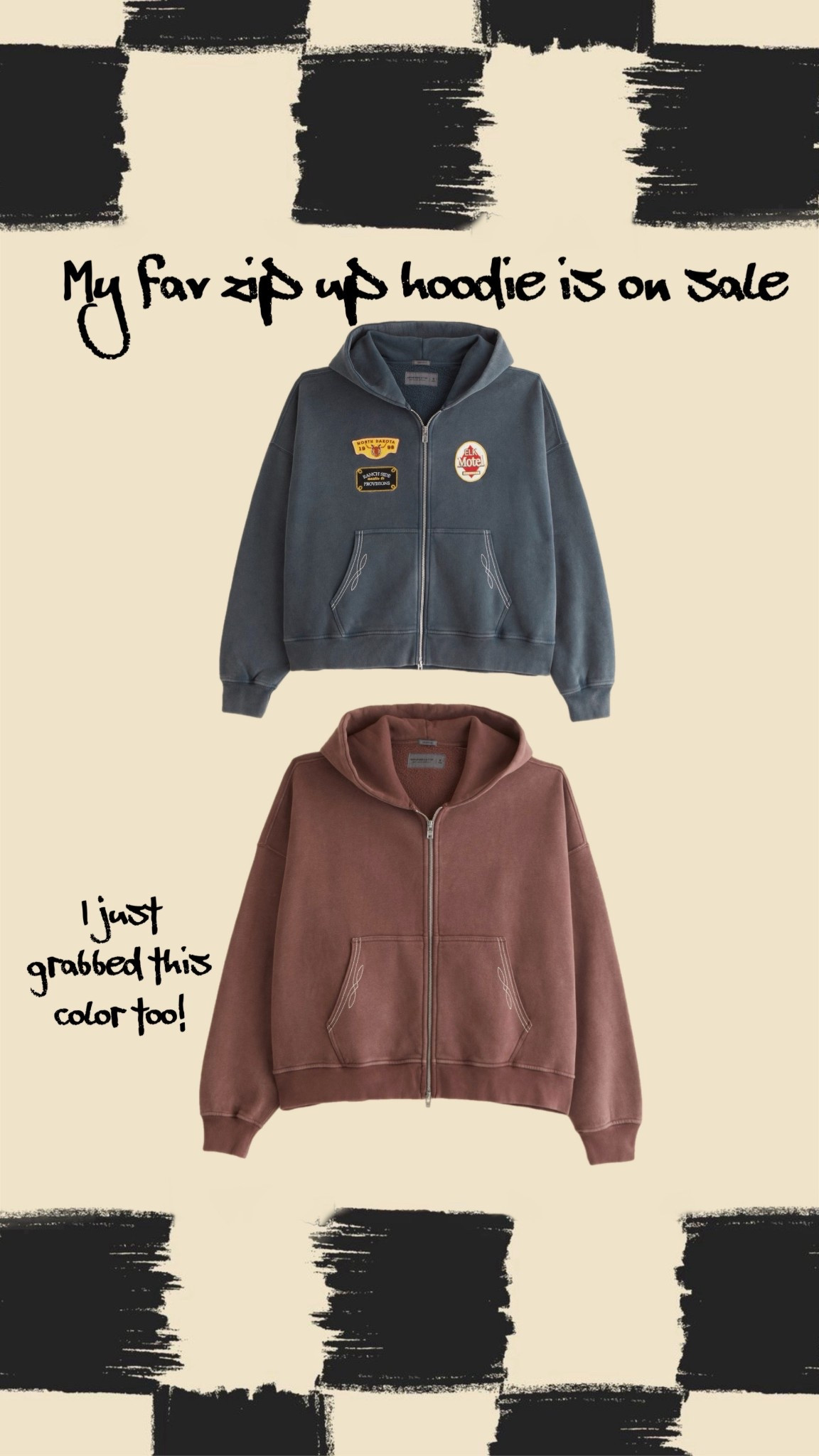 This hoodie is 100/10 and on sale! 🤎🔗 all colors are linked under the one hoodie below ! 

#LTKSaleAlert