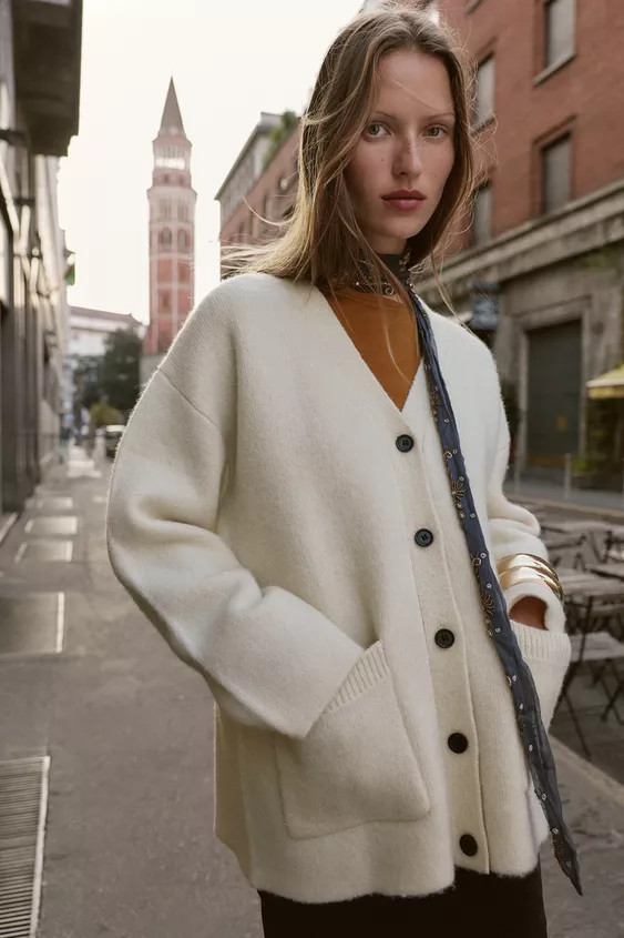 V-NECK CARDIGAN | Zara UK