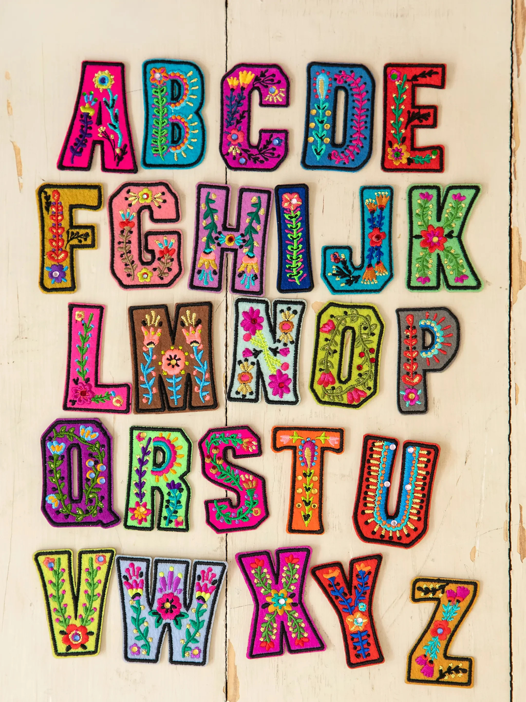 Stick-On Letter Patch | Natural Life