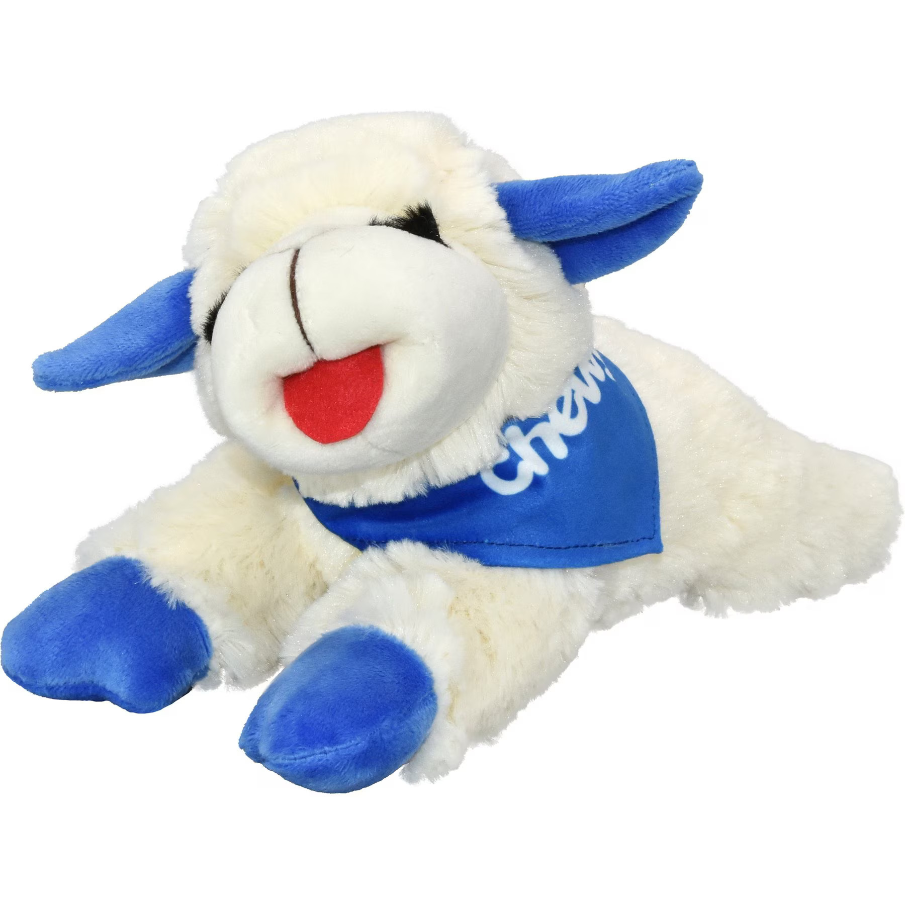 Multipet Lamb Chop with Chewy Bandana Squeaky Plush Dog Toy, 10.5-in | Chewy