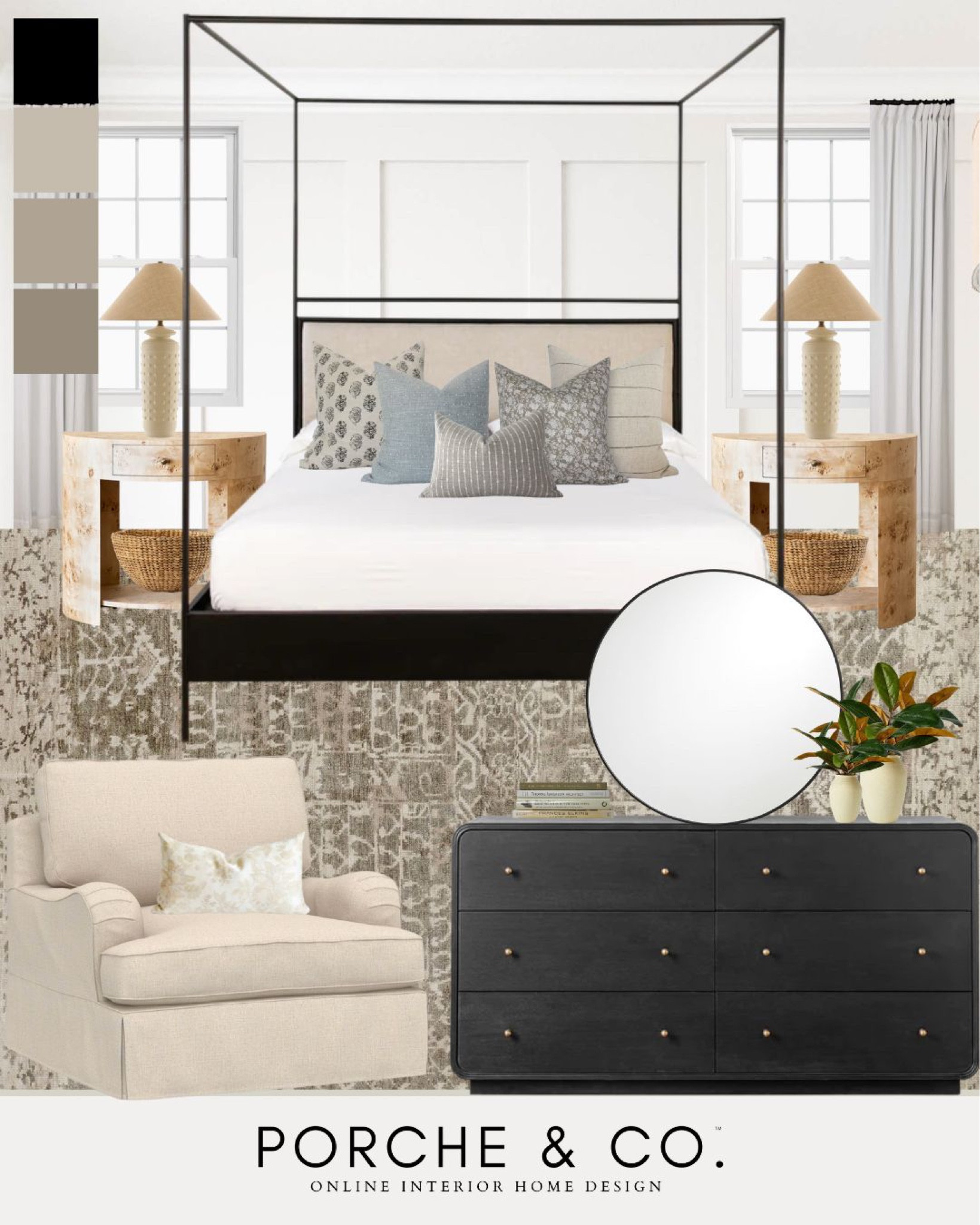 Curated collection 
Modern classic bedroom 
McGee & co
#visionboard #moodboard #porcheandco

#LTKstyletip #LTKhome #LTKFind