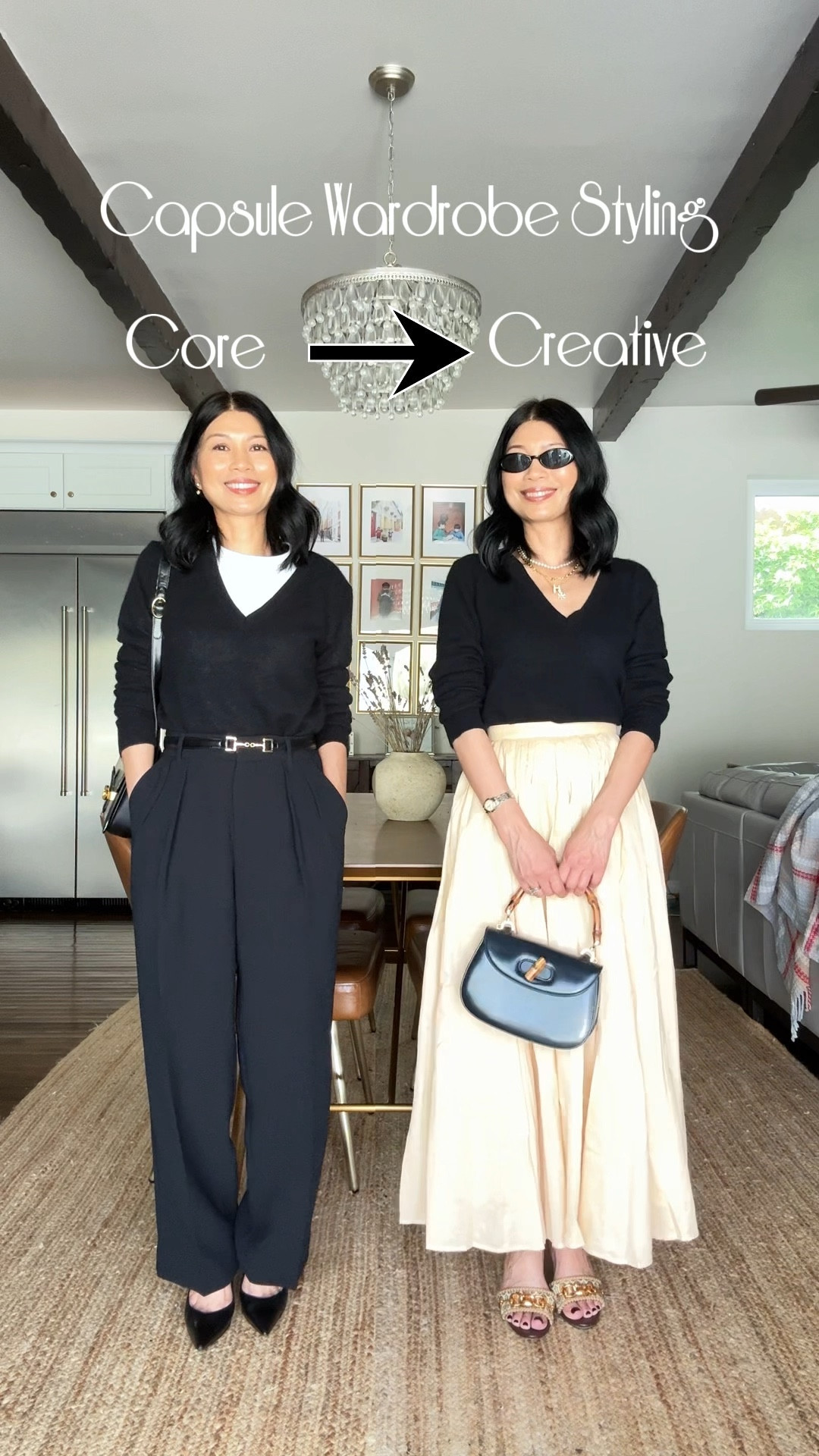 Outfit transformation from your capsule wardrobe. 

#LTKStyleTip #LTKSaleAlert #LTKWorkwear