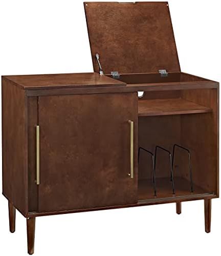 Crosley Furniture Everett Mid-Century Modern Media Console, Mahogany | Amazon (US)