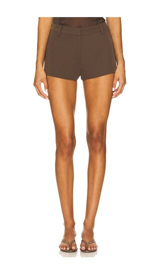 Oaklyn Short in Chocolate Brown | Revolve Clothing (Global)