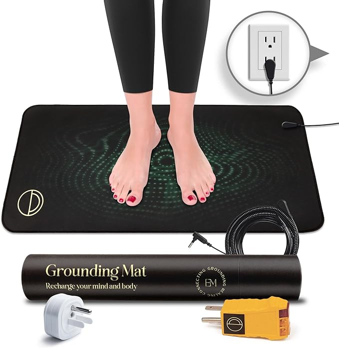 Earth and Moon Grounding Mat for Desk, Reduce Fatigue & Stress, Supports Energy & Wellness, Groun... | Amazon (US)