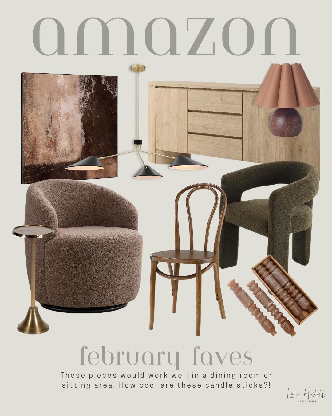 Modern organic home finds with a vintage flare!

Home decor 
Brown 
Art 
Sideboard 

#LTKHome #LTKStyleTip #LTKFindsUnder100