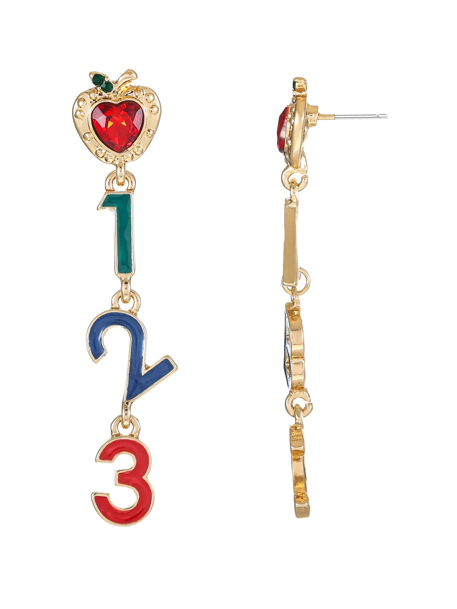 Packed Party Goldtone Easy As..Earrings, Female, 1 Pair | Walmart (US)