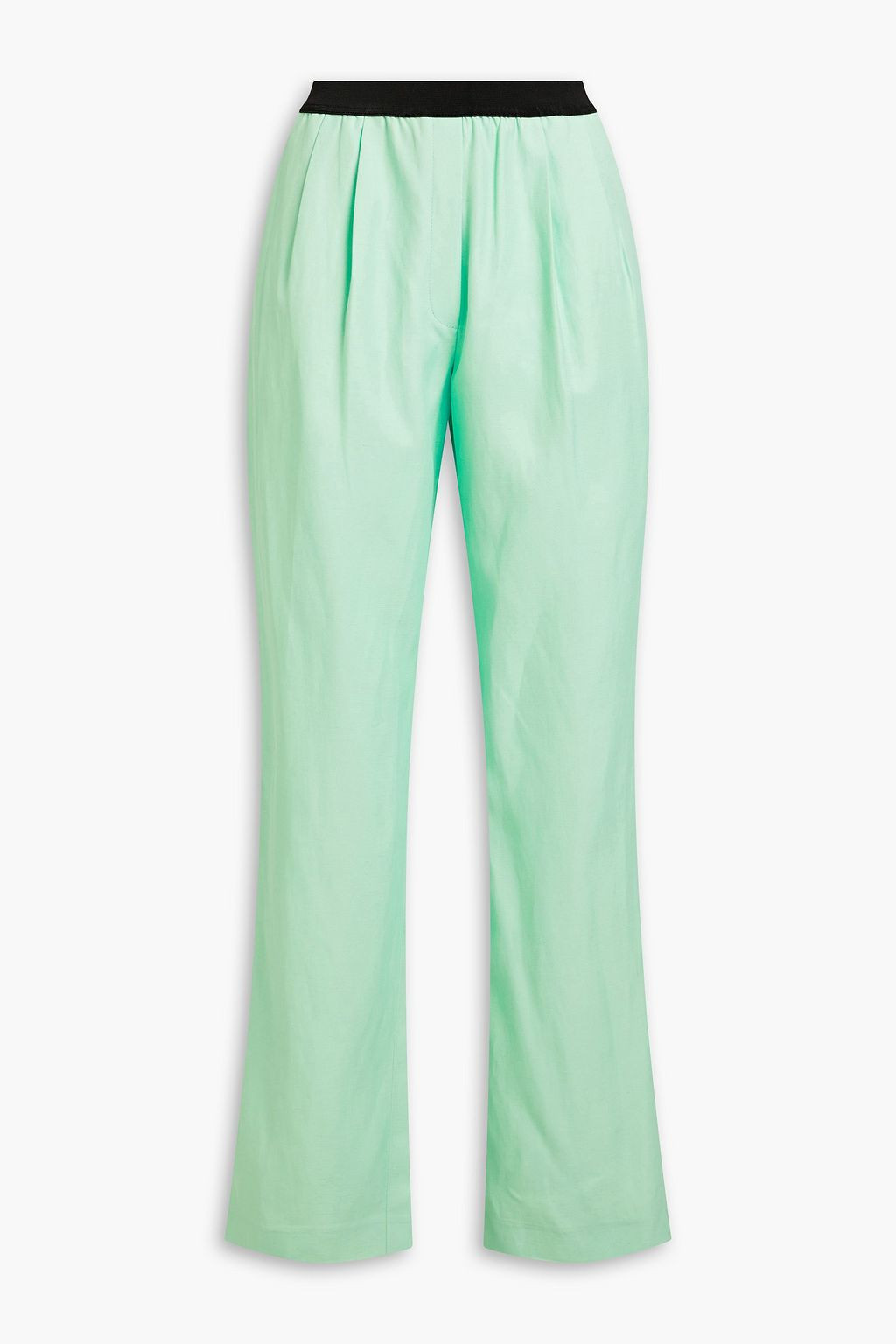 Takaroa pleated slub twill straight-leg pants | The Outnet (APAC)