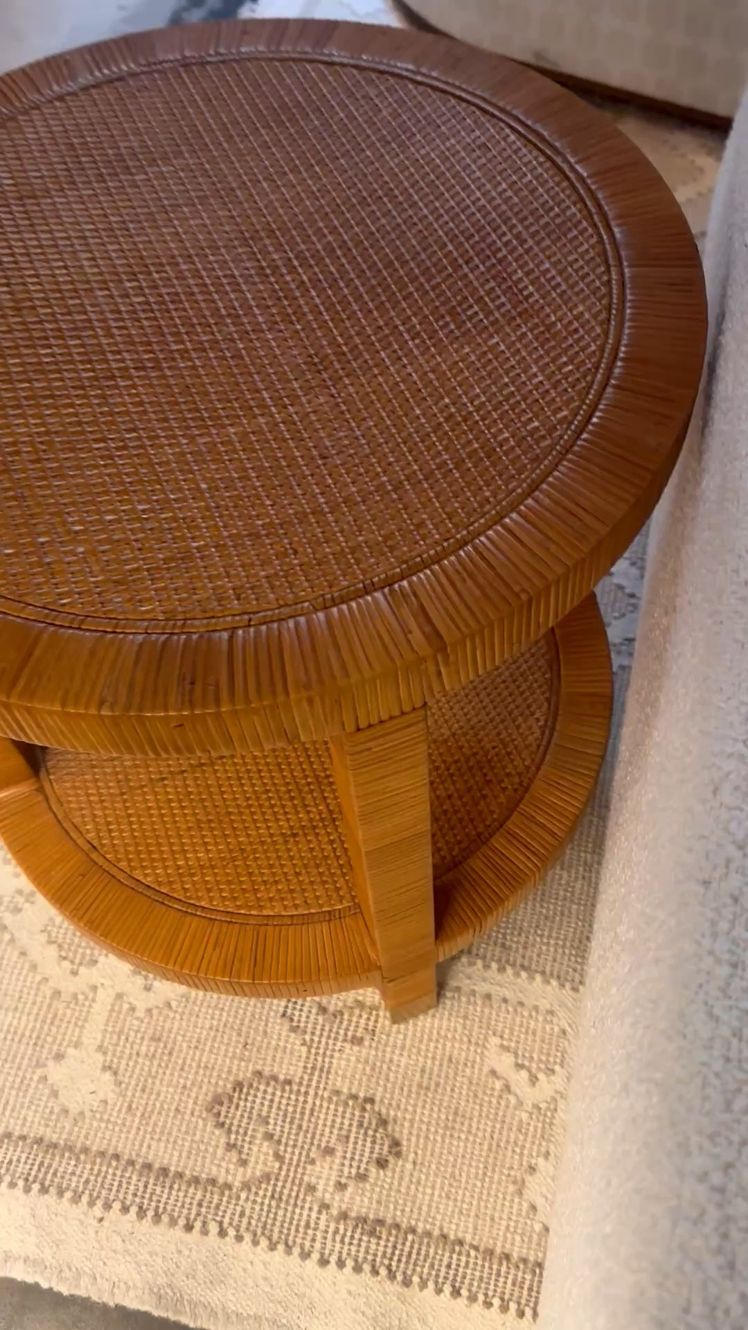 Soft textures, natural layers, and that effortless coastal feel 🤍
This rattan side table paired with a hand-knotted rug brings in warmth and quiet texture — refined, balanced, and easy to live with.

A subtle way to elevate an interior space.
20% off now at Serena & Lily — a great time to invest in timeless pieces.

#serenaandlily #rattansidetable #handknottedrug #interiorstyle #neutralhome #layeredhome #homedecorfinds #ltkhome #interiorinspo #organicmodern #casualluxury #textureplay #homevibes #designdetails #collectedhome #coastalinteriorq

#LTKMothersDay #LTKHome #LTKSaleAlert