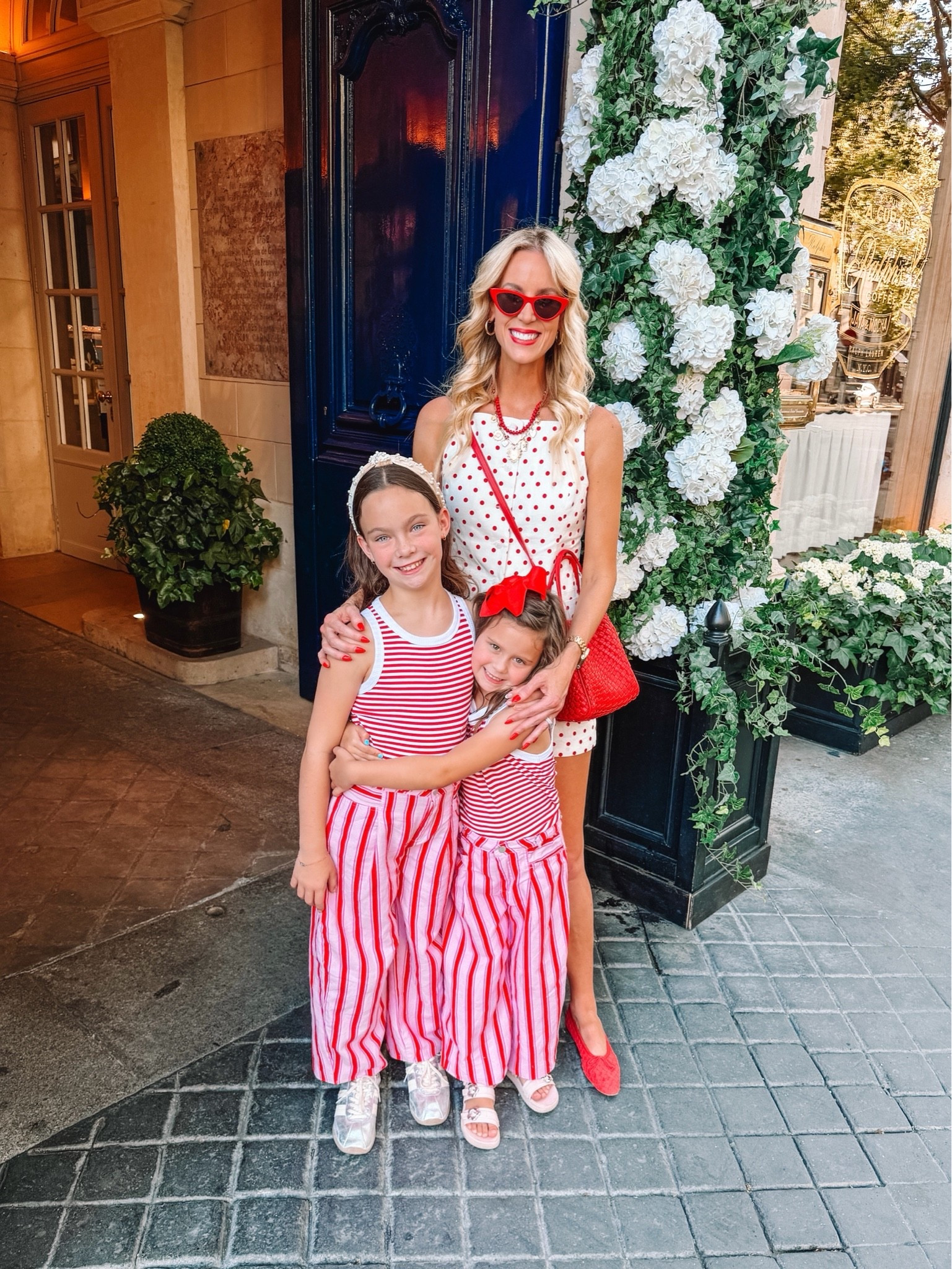 Paris matching outfits! 

Jcrew tank | Polka dot button down | Cat eye sunglasses | Mother daughter style | Ballet flats

#LTKootd #LTKTravel