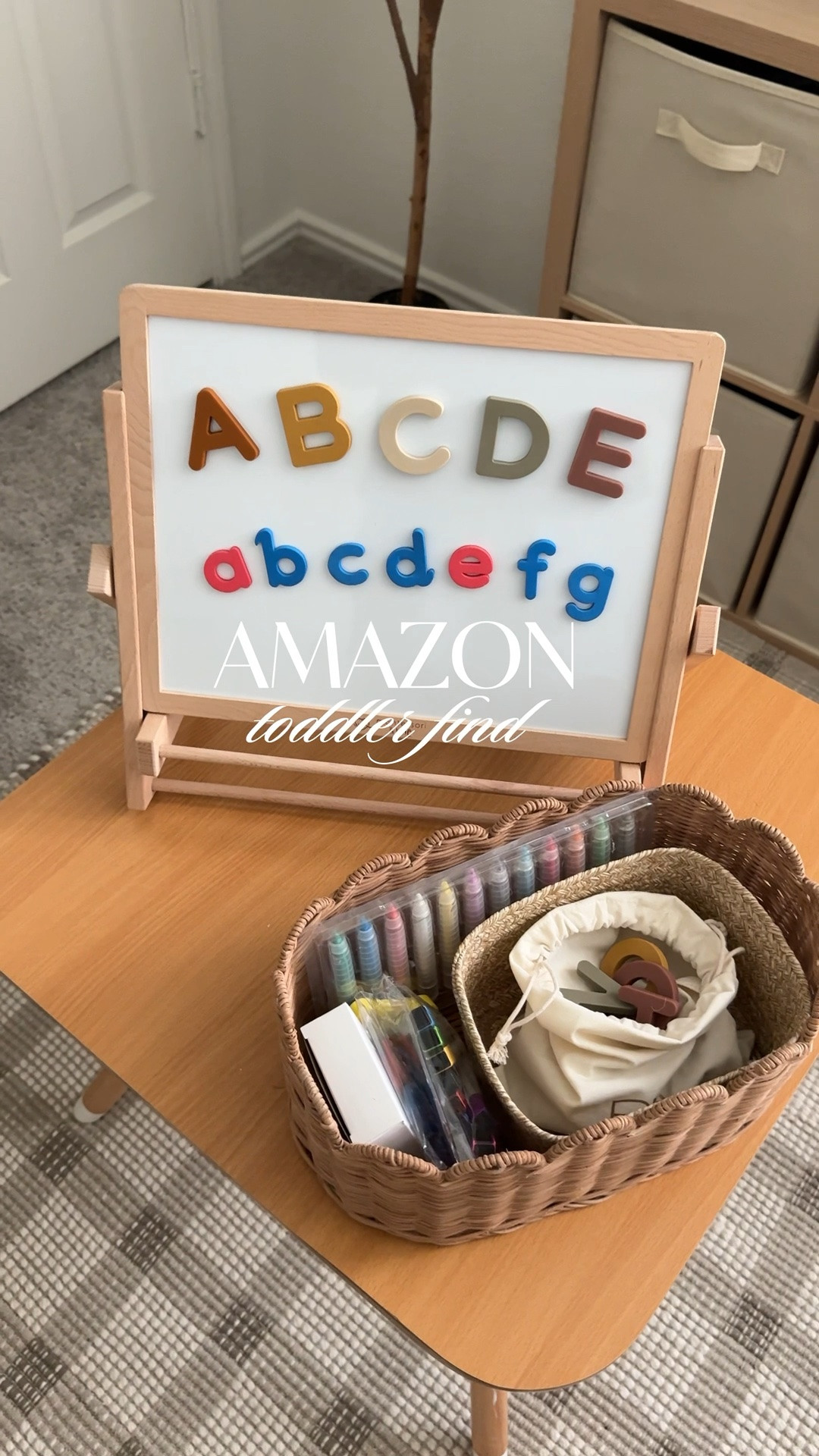 the perfect little easel if you have limited space! 🤭🖌️🎨

#LTKmomlife #LTKKids #LTKSaleAlert