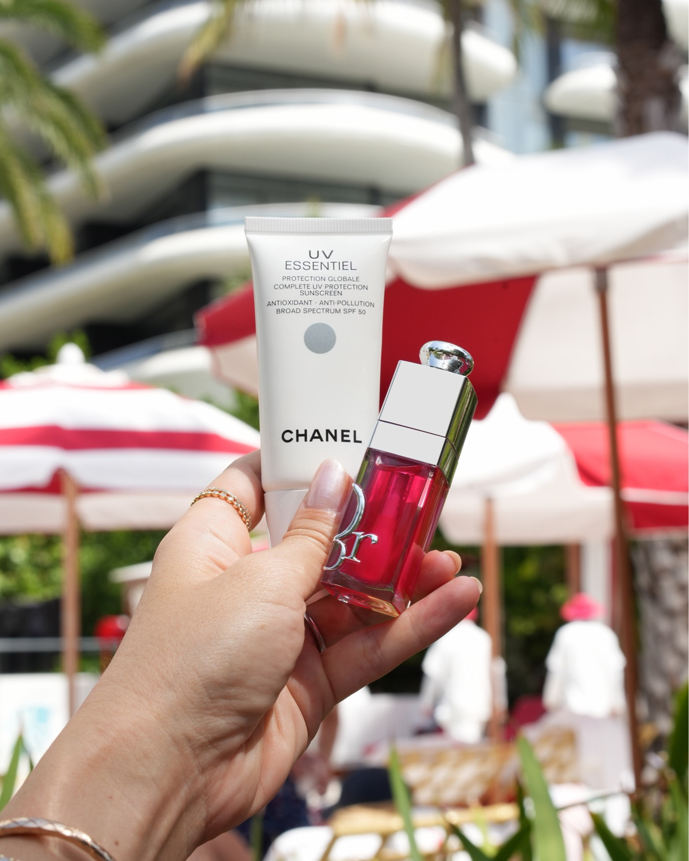Poolside beauty essentials