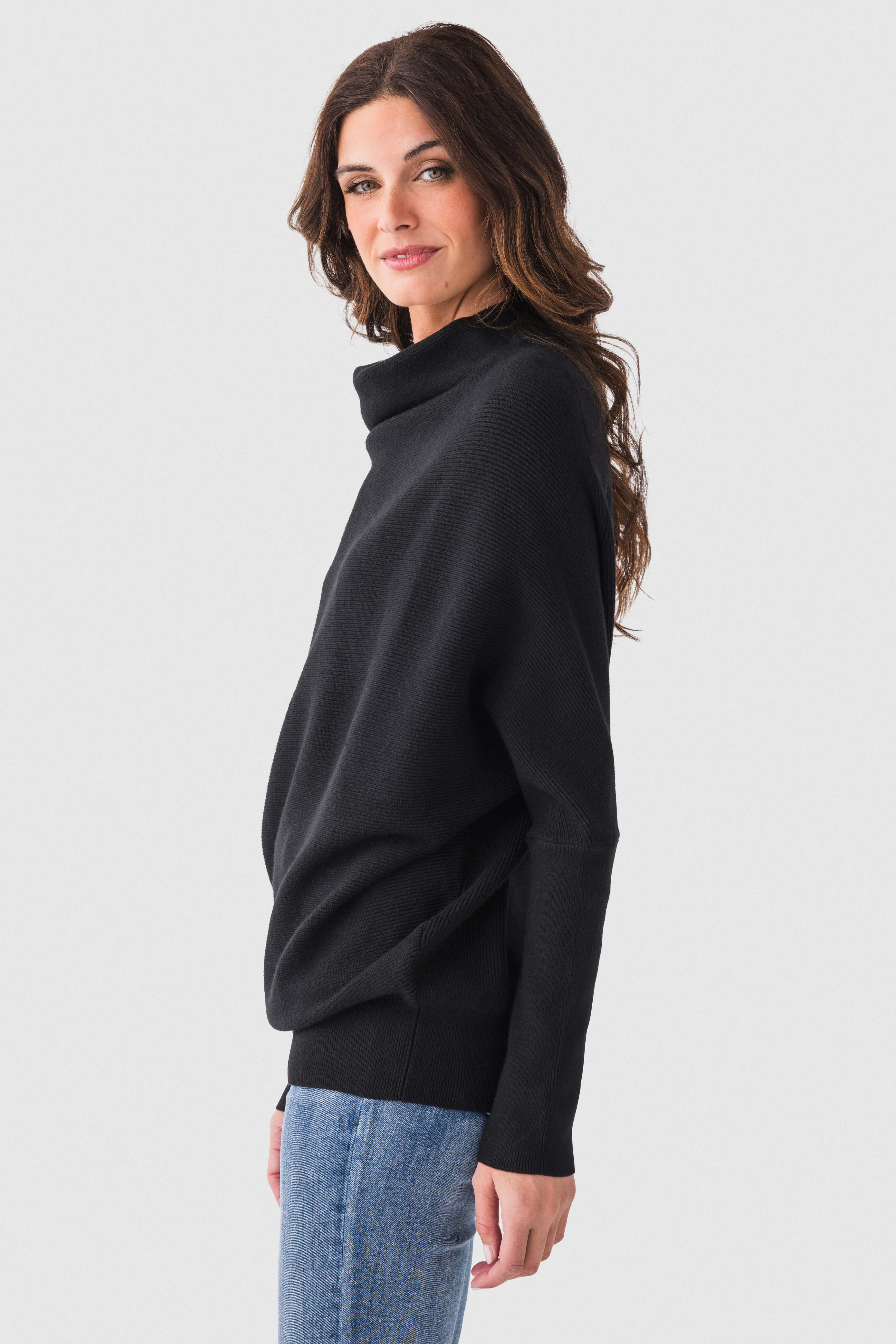 Blu Ivy Slouch Neck Dolman Pullover | Social Threads