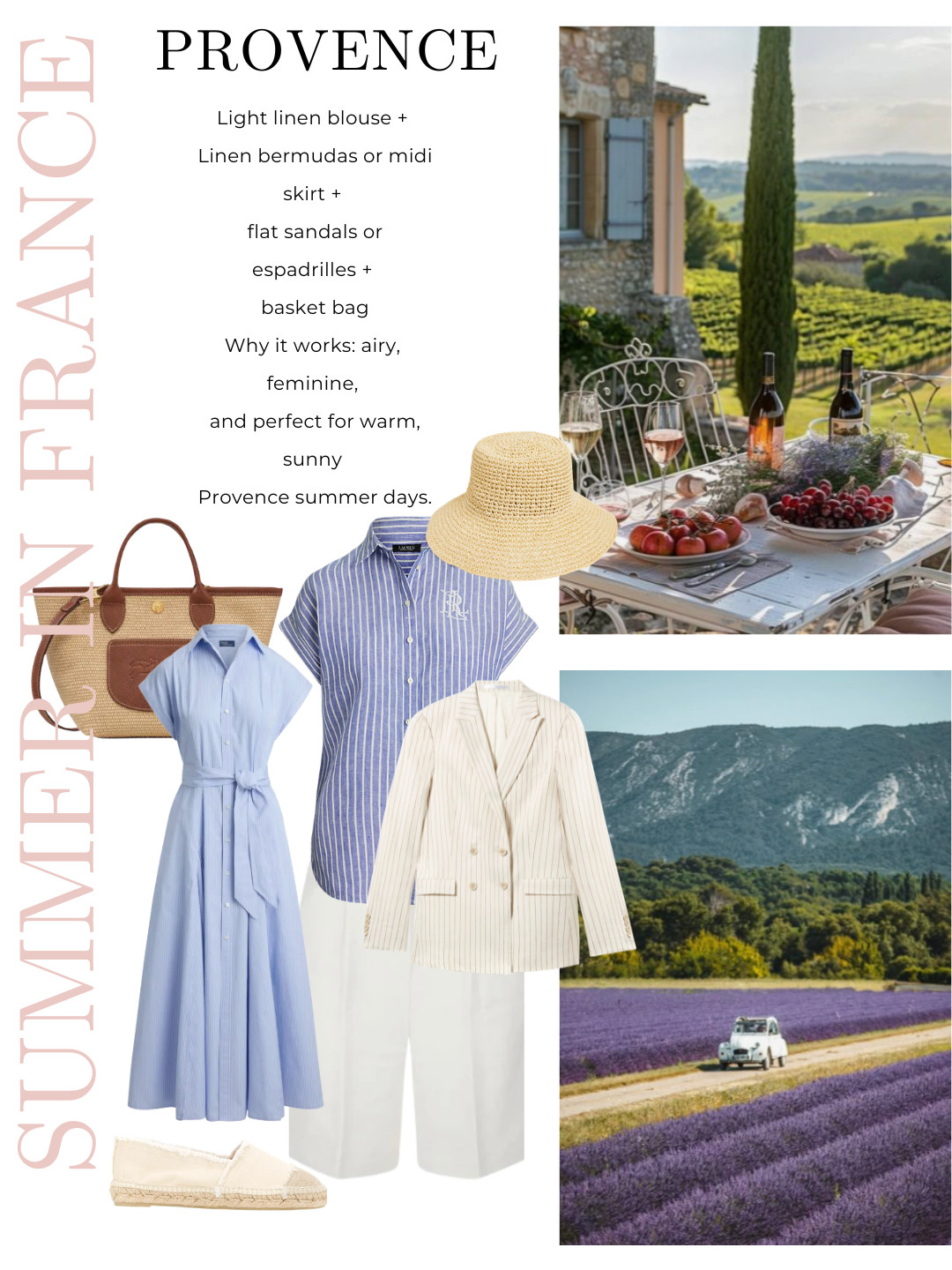 what to wear in France this summer 

 