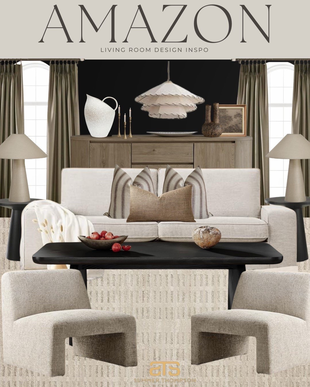 Bringing all the cozy modern vibes with this Amazon living room design! Neutral tones, layered textures, and timeless pieces that elevate your space effortlessly. Every item is linked for you to create the look at home!🤎

#AmazonHome
#LivingRoomInspo
#NeutralHomeDecor
#ModernLivingRoom
#AmazonFinds
#HomeDesignIdeas
#CozyLivingRoom
#InteriorStyling
#AffordableHomeDecor
#AmazonDecorFavorites