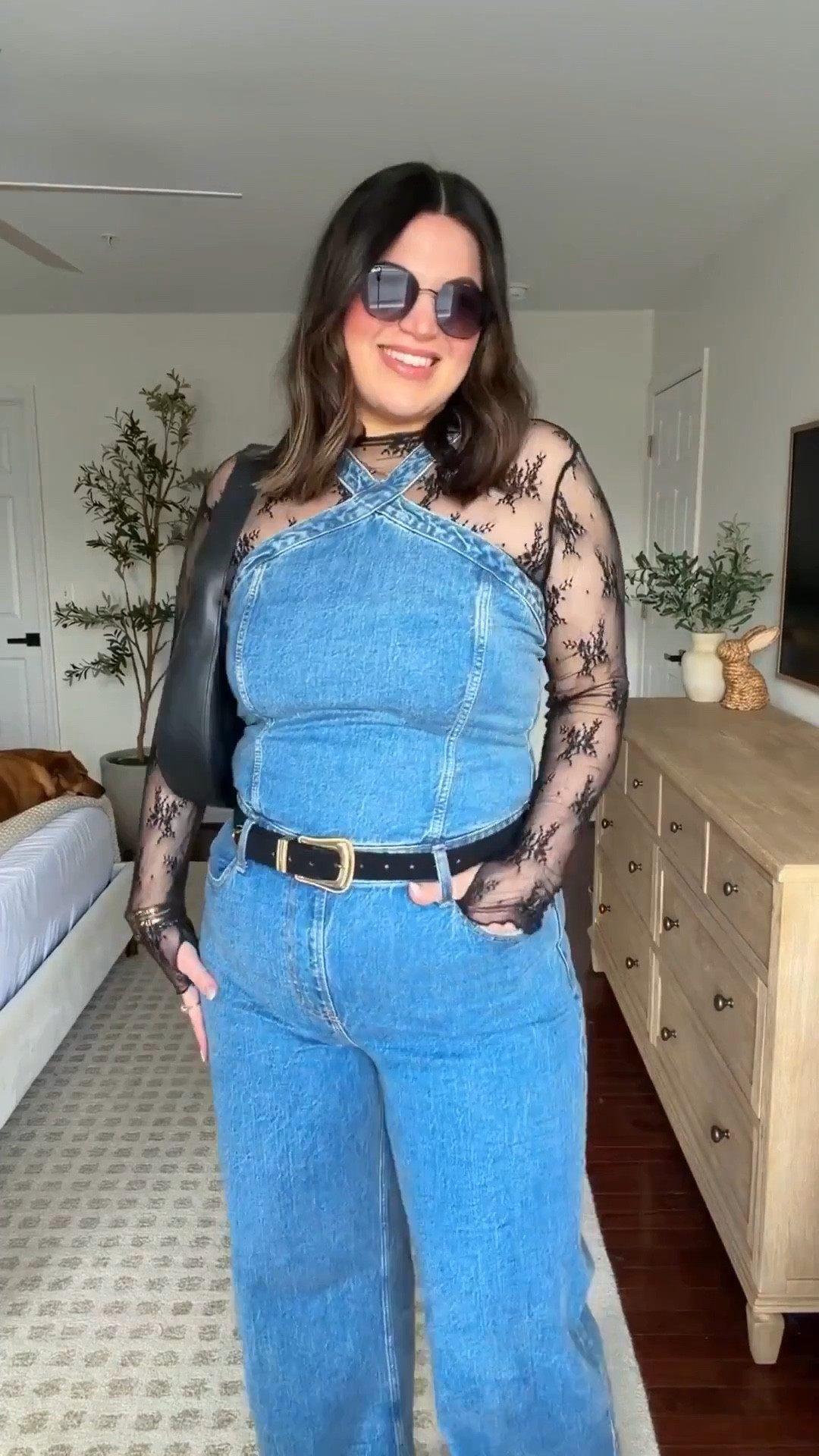 Midsize spring outfit idea for a country concert or music festival 🤠 Wearing my favorite strapless bandeau from @Truekind  Truekind , and you can use my code KELLYTK20 for an extra 20% off!

Abercrombie is having a BOGO 50% off SAL!!

Sizes : 
Bandeau + panties - xl 
Lace top - xl 
Jumpsuit - large tall @abercrombie  
Boots - 10 wide calf 



#LTKMidsize #LTKFestival #LTKSeasonal