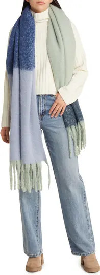 Colorblock Blanket Scarf | Nordstrom