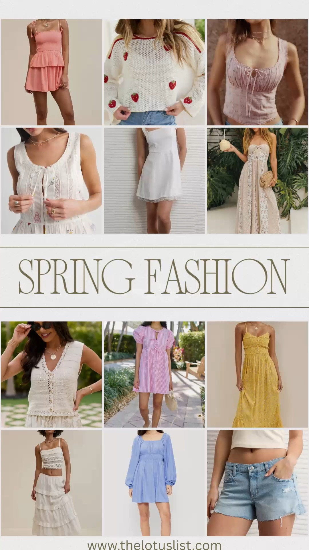 Spring Fashion Finds!

Ltkplussize / LTKstyletip / ltkmidsize / ltkgrwm / ltkootd / soring / spring styles / spring fashion / spring dress / spring dresses / spring outfit / spring outfits / jumpsuit / brown jumpsuit 2 tan jumpsuit / spring jumpsuit / dress / dresses / midi dress / mini dress / maxi dress / spring midi dress / white dress / spring midi dress / spring maxi dress / denim shorts / sweaters / light sweater / strawberry sweater / sale / spring sale / sale alert 

#LTKSeasonal #LTKSaleAlert #LTKTravel