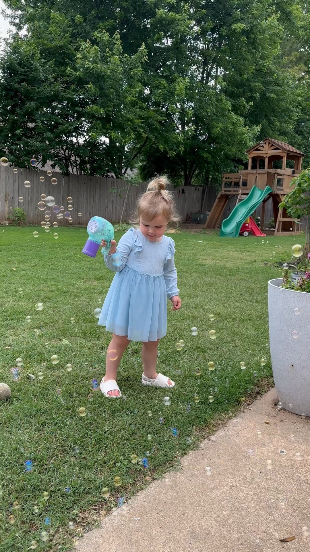 Cheap summer fun! Target’s sun squad collection is all on sale and I snagged this bubble gun for $2.50! Everything from sidewalk chalk, to bubble machines, sprinklers, to pool toys and pool floats! 

#LTKSwim #LTKKids