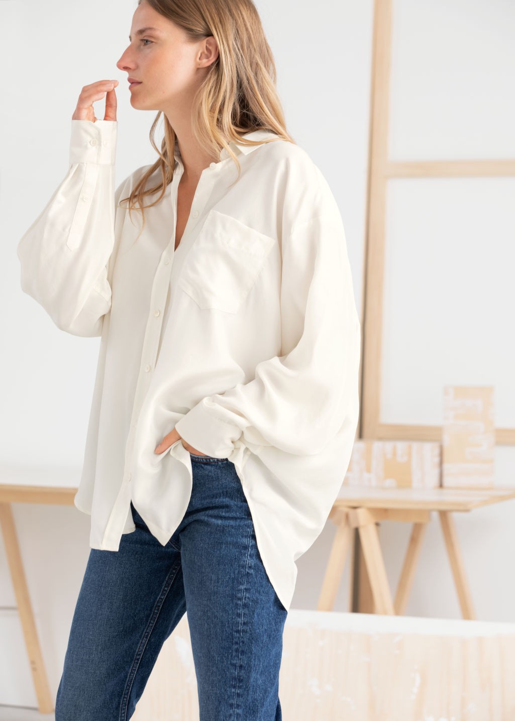 Oversized Silk Shirt | & Other Stories (EU + UK)