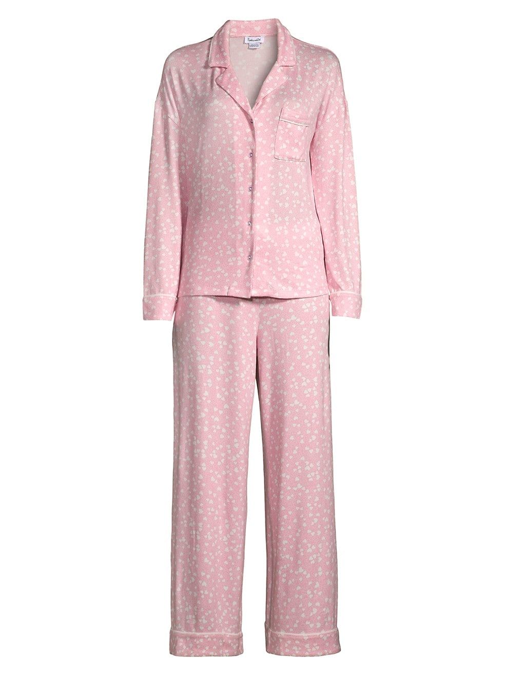 Mini Heart Two-Piece Pajama Set | Saks Fifth Avenue