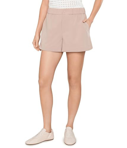 Varley, Womens, Nila Mid Rise Shorts, Simply Taupe, Large, 3.5 | Amazon (US)