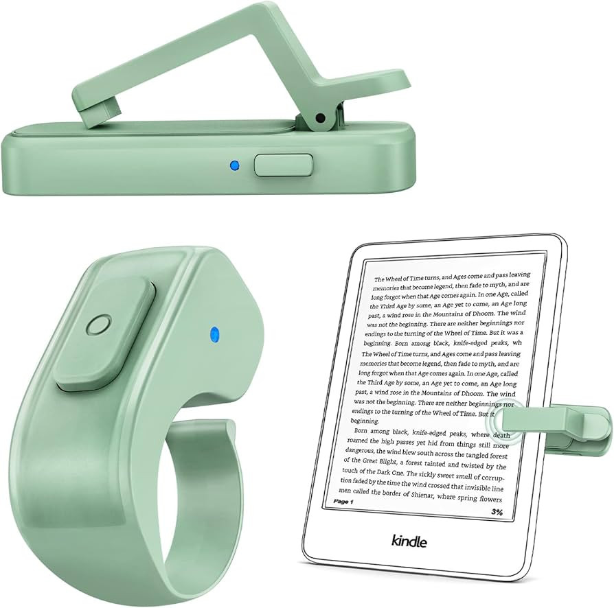 [Case-Friendly] Remote Control Page Turner Ring for Kindle Paperwhite Oasis Scribe Kobo eReaders,... | Amazon (US)