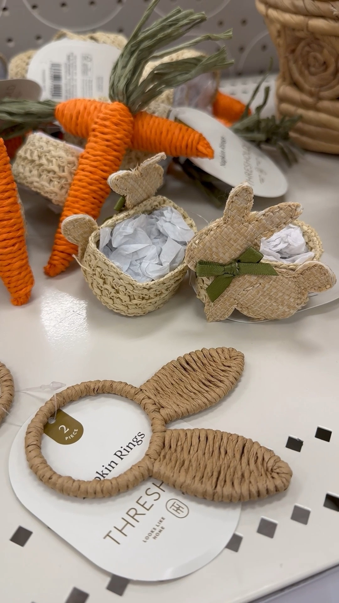 OMG the cutest Easter napkin rings! Easter tabletop decor 

#LTKSeasonal #LTKmomlife #LTKHome