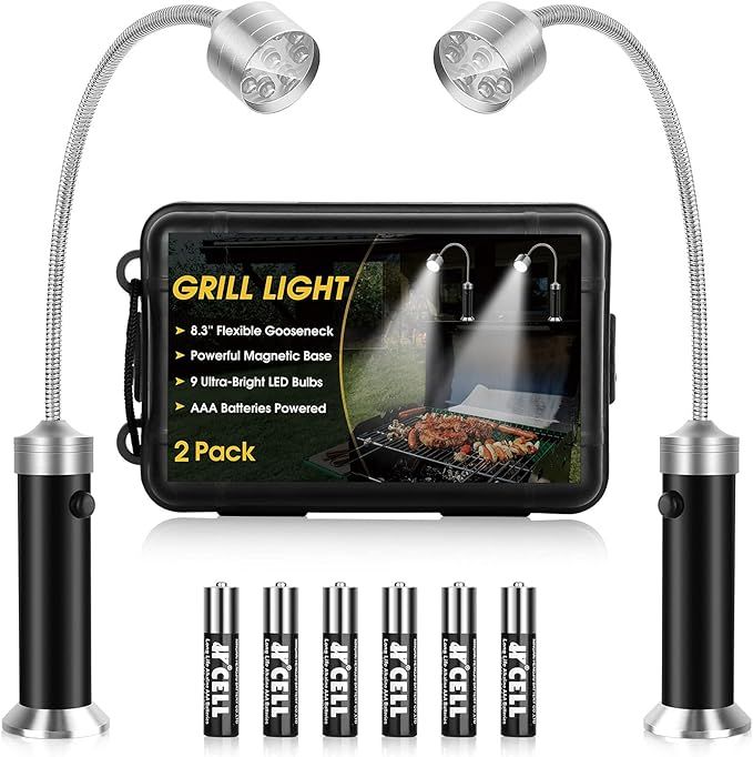 Barbecue Grill Light, BBQ Grilling Accessories for Outdoor with Magnetic Base, Stocking Stuffers ... | Amazon (US)