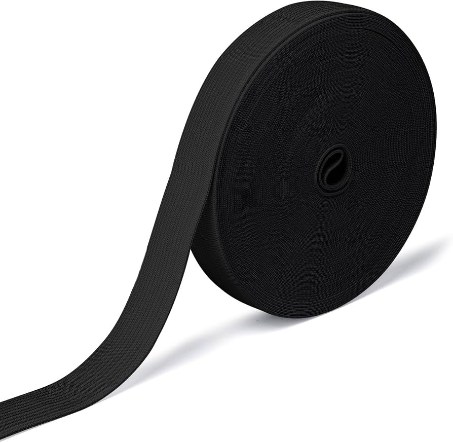Airisoer Elastic Bands for Sewing 3/4 Inch x 12 Yards, Black | Amazon (US)