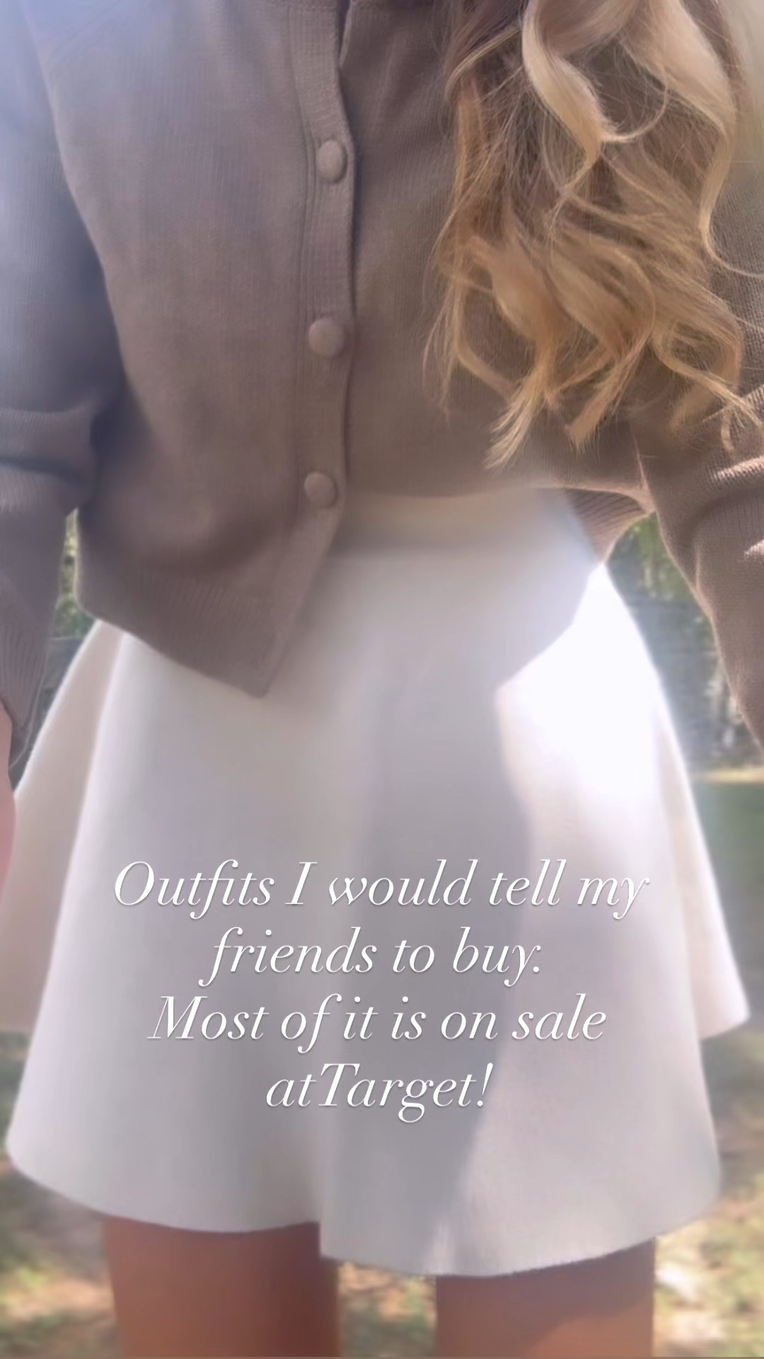 Fall outfits I’m loving and most is target! Fall outfits, target fall outfits, viral target skirt, neutral sweater, lightweight sweater, jeans, white jeans. Callie Glass 

#LTKFindsUnder100 #LTKFindsUnder50 #LTKSeasonal