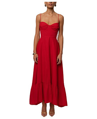 Women's Romantic Flow Maxi Dress | Macy's
