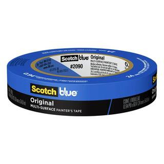 3M ScotchBlue 0.94 in. x 60 yds. Original Multi-Surface Painter's Tape 2090-24EC - The Home Depot | The Home Depot